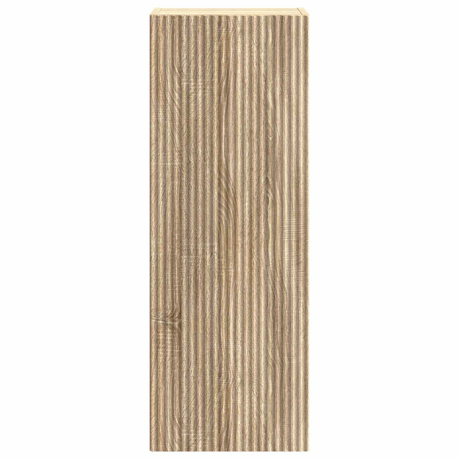 Wandkast Sonoma Eiken 33 x 34,5 x 90 cm Bewerkt hout