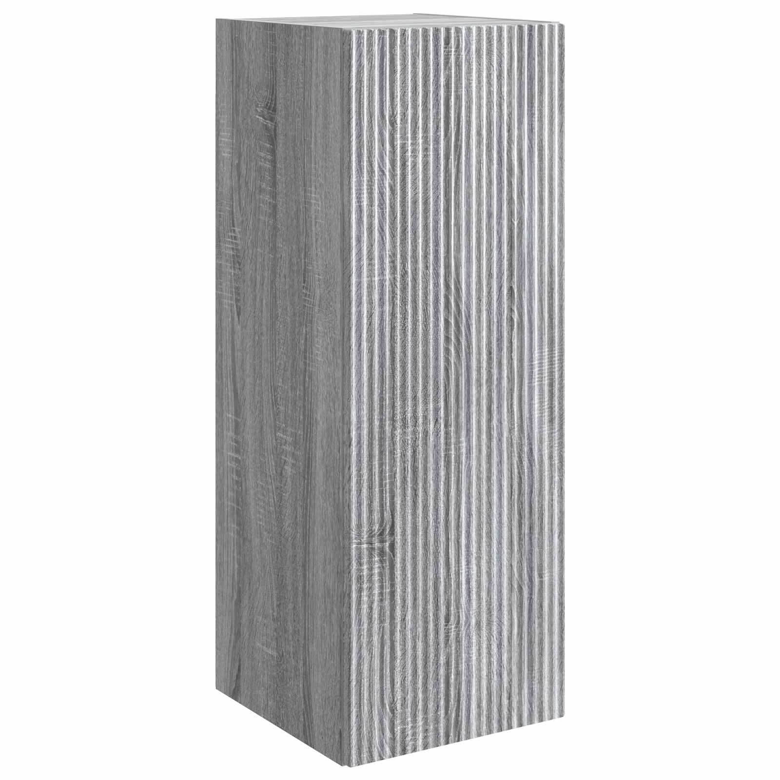 Wandkast Grijs Sonoma 33 x 34,5 x 90 cm Bewerkt hout
