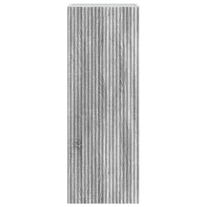 Wandkast Grijs Sonoma 33 x 34,5 x 90 cm Bewerkt hout