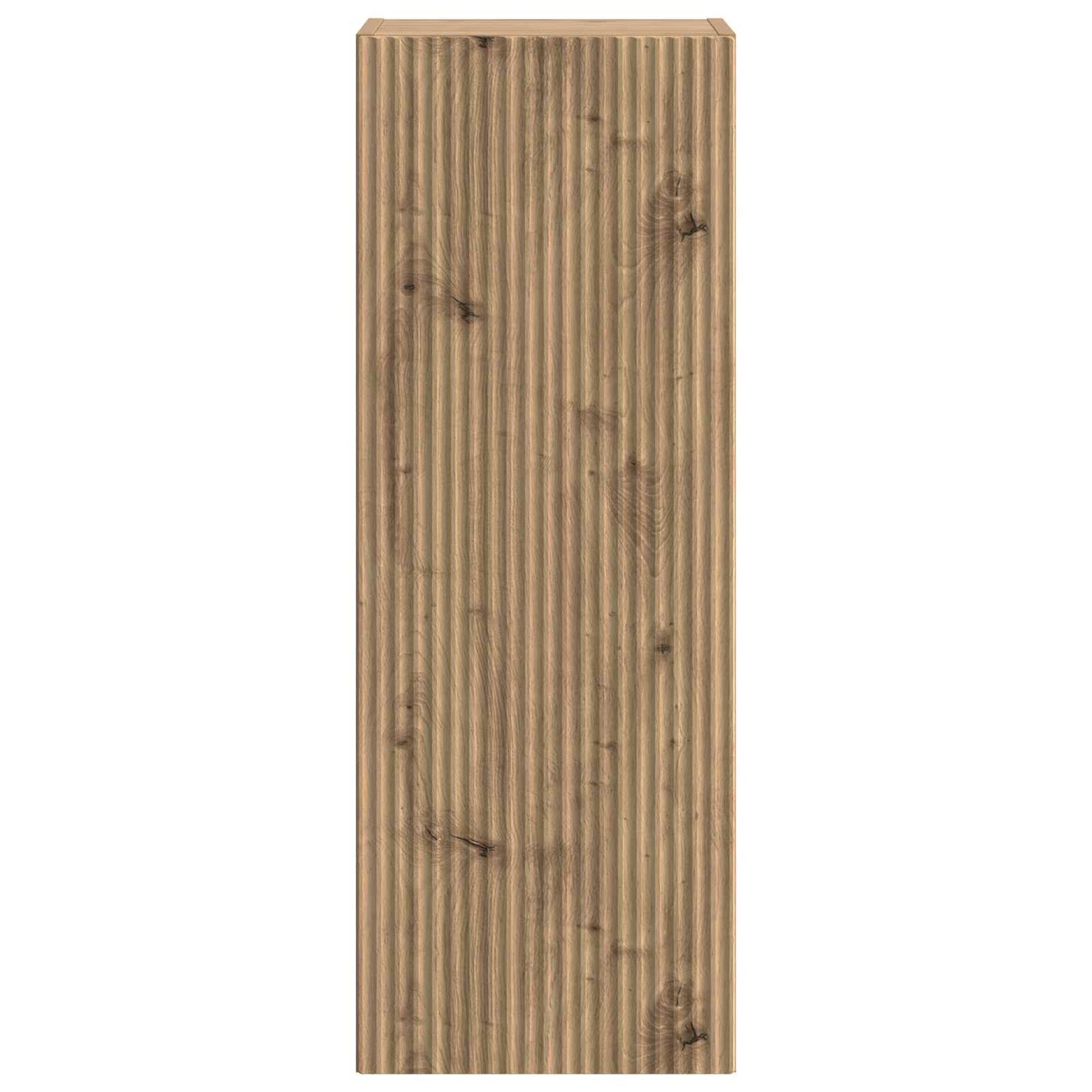 Wandkast Artisanaal eiken 33 x 34,5 x 90 cm Bewerkt hout