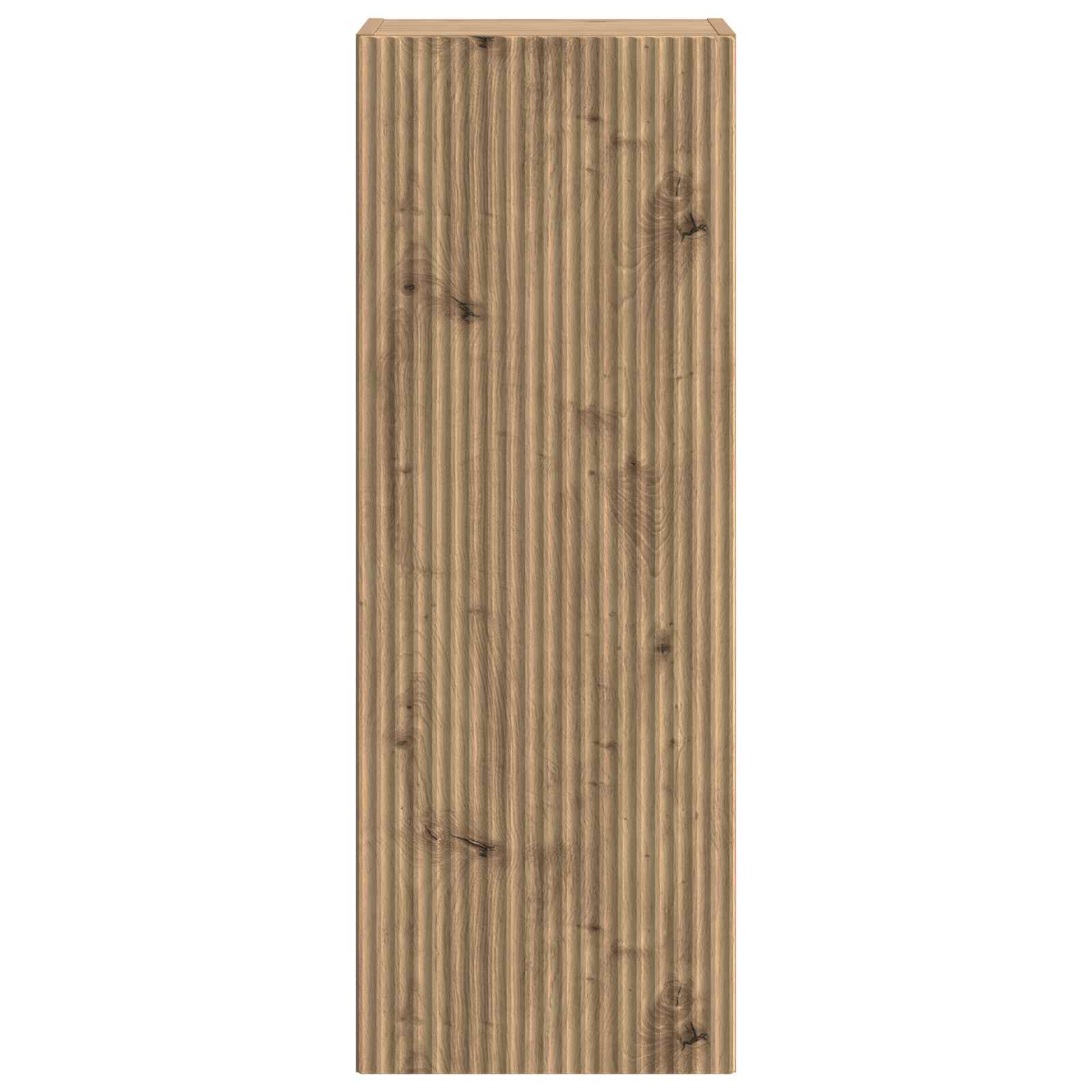 Wandkast Artisanaal eiken 33 x 34,5 x 90 cm Bewerkt hout