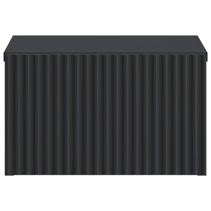 Wandbeugel Bedkast Zwart 33 x 34,5 x 20 cm Bewerkt hout