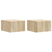 Nachtkastje 33x34.5x20 cm spaanplaat sonoma eiken