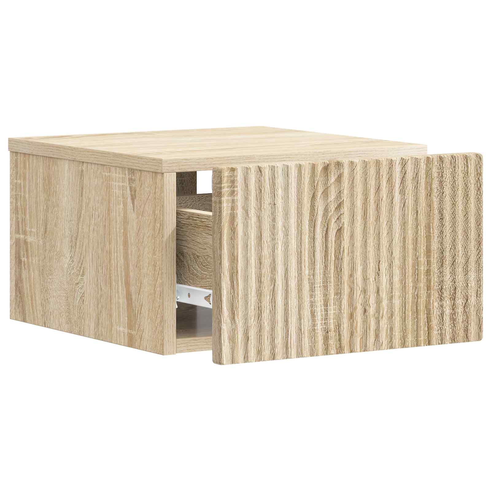 Wandbeugel Bedkast 2 pcs Sonoma Eiken 33 x 34,5 x 20 cm