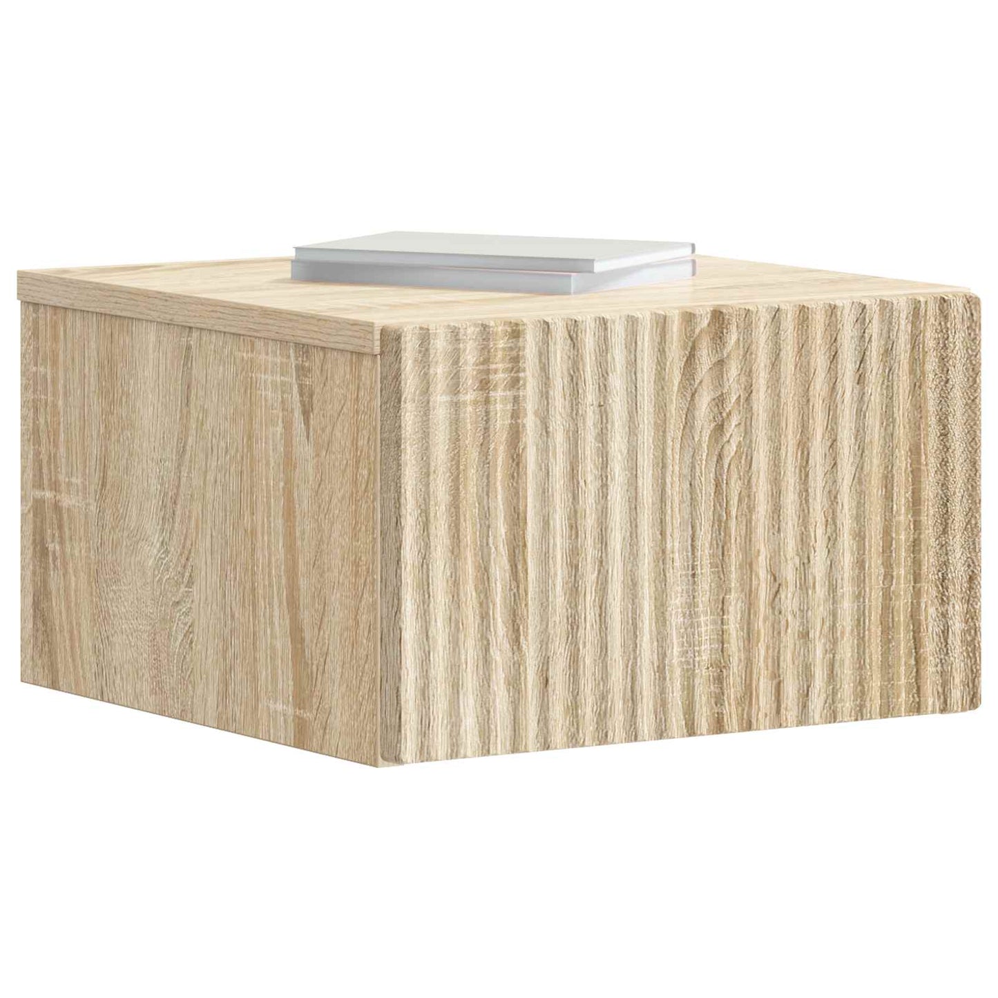 Wandbeugel Bedkast 2 pcs Sonoma Eiken 33 x 34,5 x 20 cm