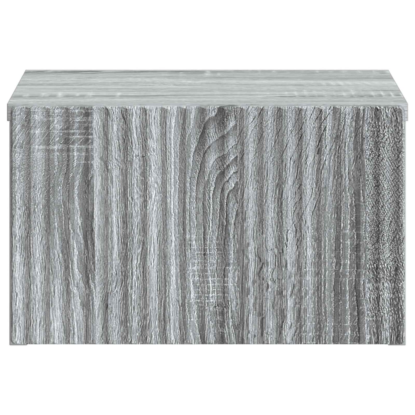 Wandbeugel Bedkast Grijs sonoma 33 x 34,5 x 20 cm Bewerkt hout