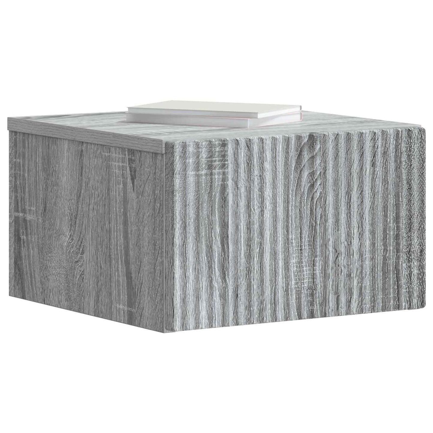 Wandbeugel Bedkast Grijs sonoma 33 x 34,5 x 20 cm Bewerkt hout