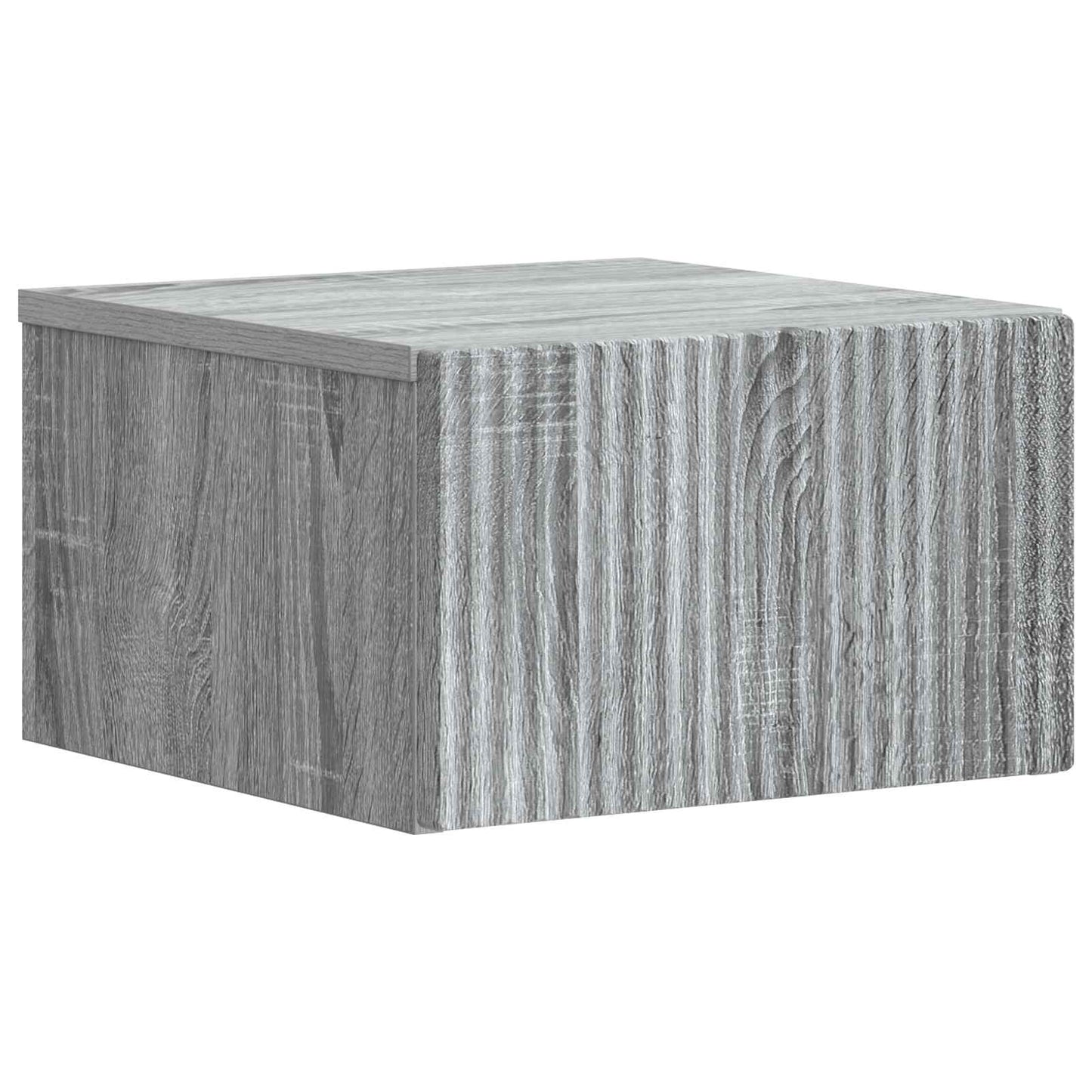 Wandbeugel Bedkast 2 pcs Grijs sonoma 33 x 34,5 x 20 cm