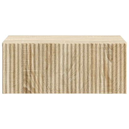 Wandbeugel Bedkast 2 pcs Sonoma Eiken 49 x 34,5 x 20 cm
