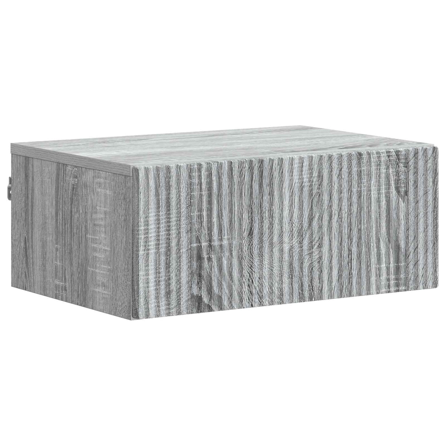 Wandbeugel Bedkast Grijs sonoma 49 x 34,5 x 20 cm Bewerkt hout