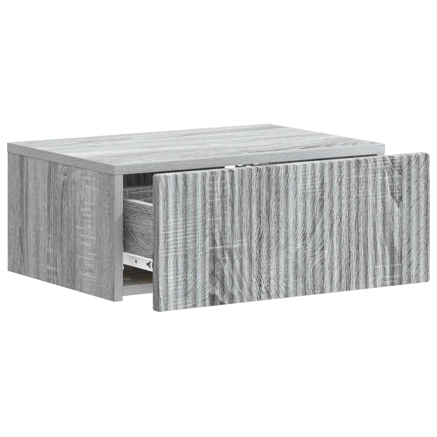 Wandbeugel Bedkast 2 pcs Grijs sonoma 49 x 34,5 x 20 cm