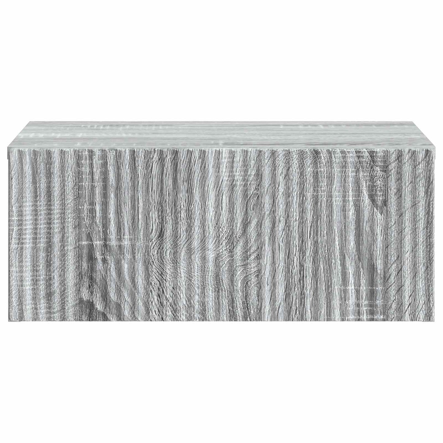 Wandbeugel Bedkast 2 pcs Grijs sonoma 49 x 34,5 x 20 cm