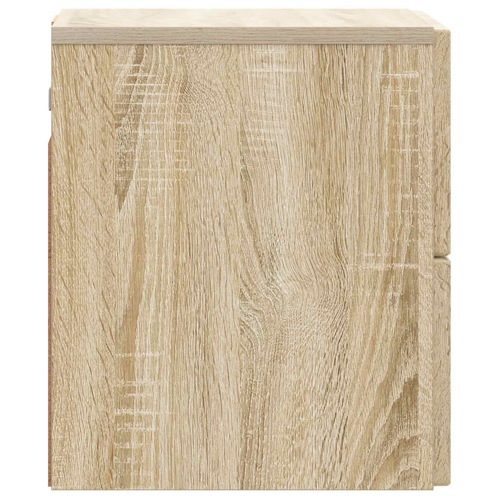 Wandbeugel Bedkast 2 pcs Sonoma Eiken 33 x 34,5 x 40 cm