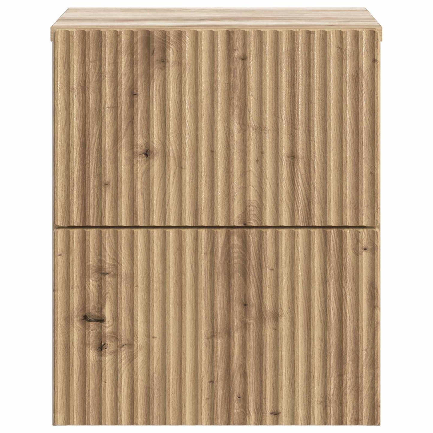 Wandbeugel Bedkast 2 pcs Artisanaal eiken 33 x 34,5 x 40 cm