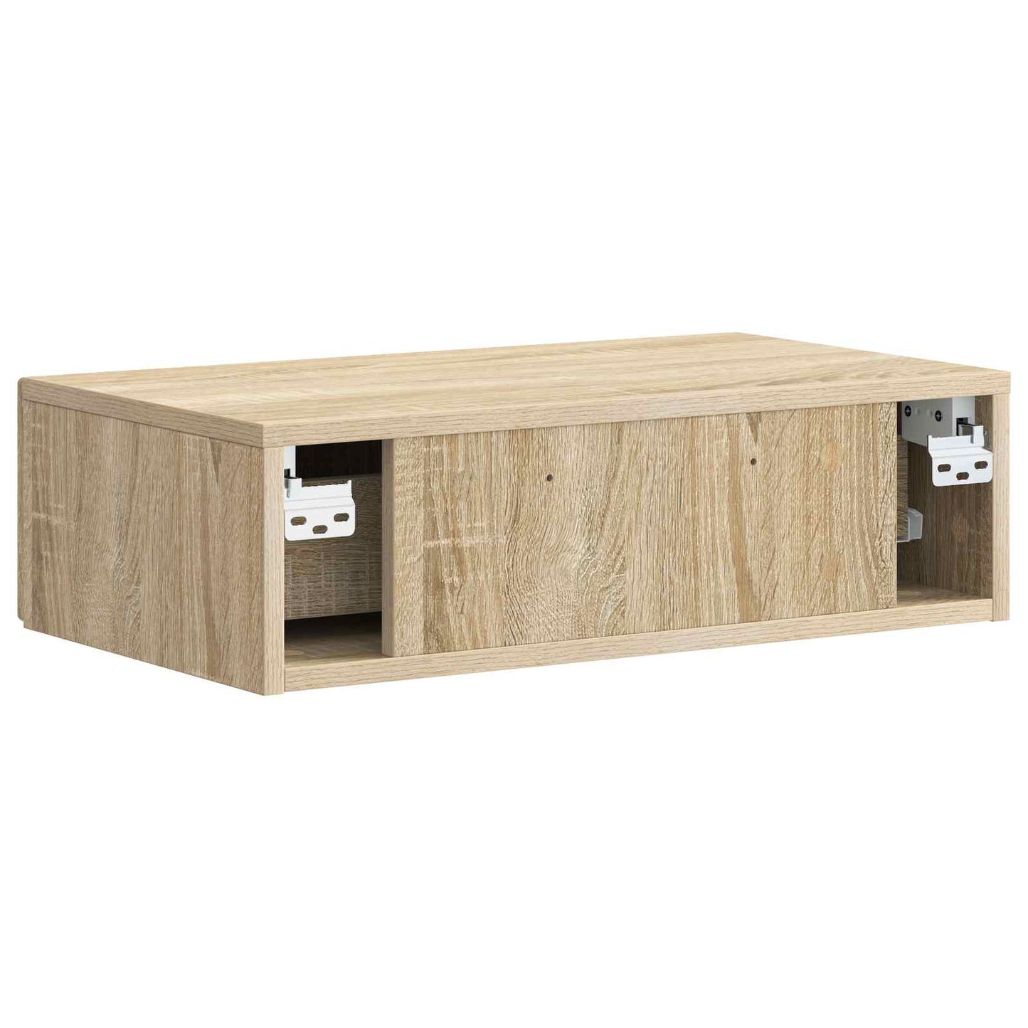 Wandmontage Zijtafel Sonoma Eiken 59 x 34,5 x 17 cm