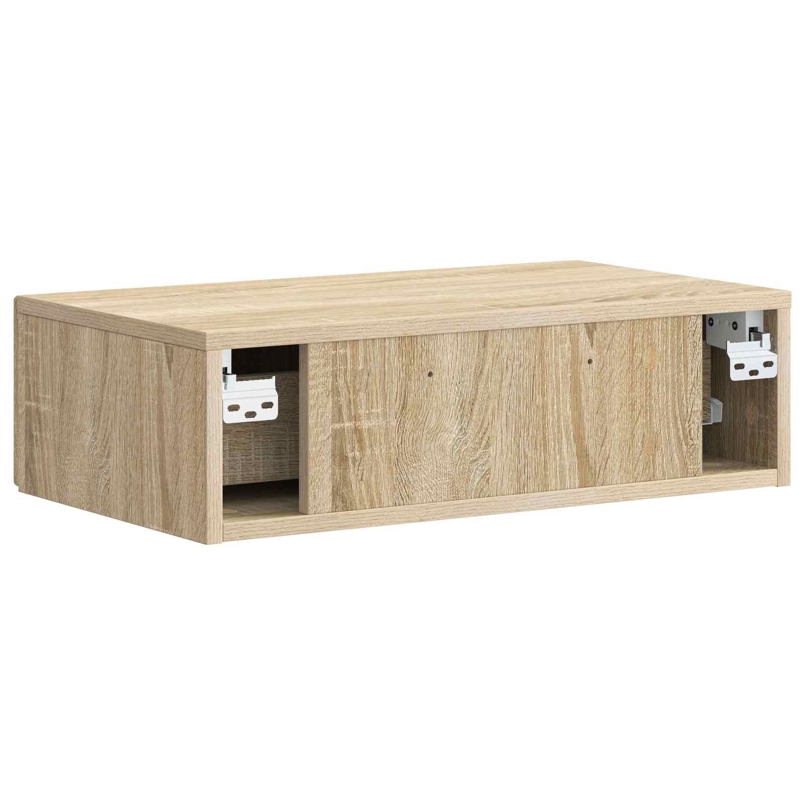 Wandmontage Zijtafel Sonoma Eiken 59 x 34,5 x 17 cm