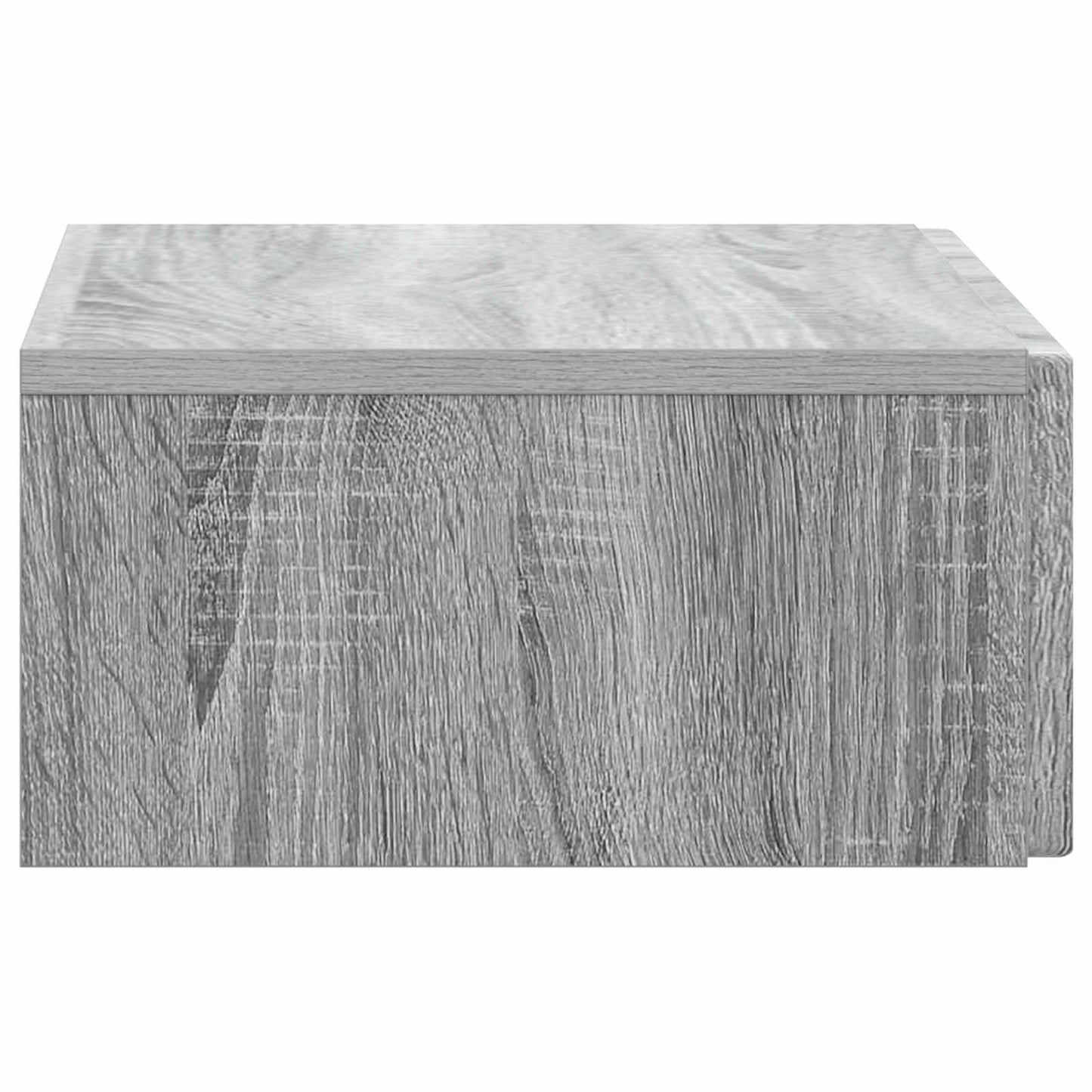 Wandmontage Zijtafel Grijs sonoma 59 x 34,5 x 17 cm