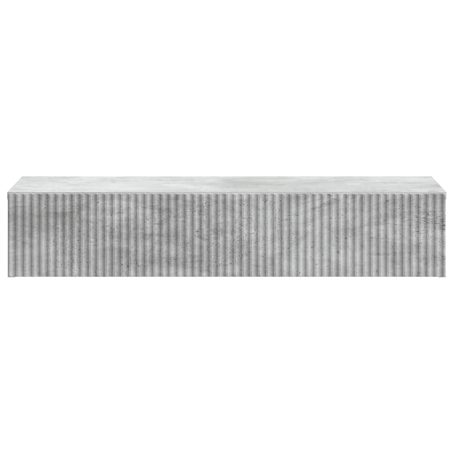 Wandmontage Zijtafel Betongrijs 87,5 x 34,5 x 17 cm
