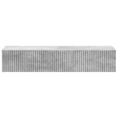 Wandmontage Zijtafel Betongrijs 87,5 x 34,5 x 17 cm