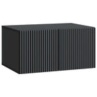 Tv-kast 59,5x41x30 cm bewerkt hout zwart