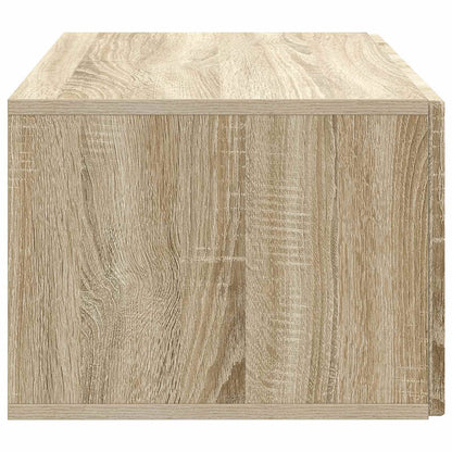 Wandbeugel TV-kast Sonoma Eiken 59,5 x 41 x 30 cm Bewerkt hout