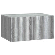 Wandkast TV 59,5x41x30 cm grijs sonoma bewerkt hout