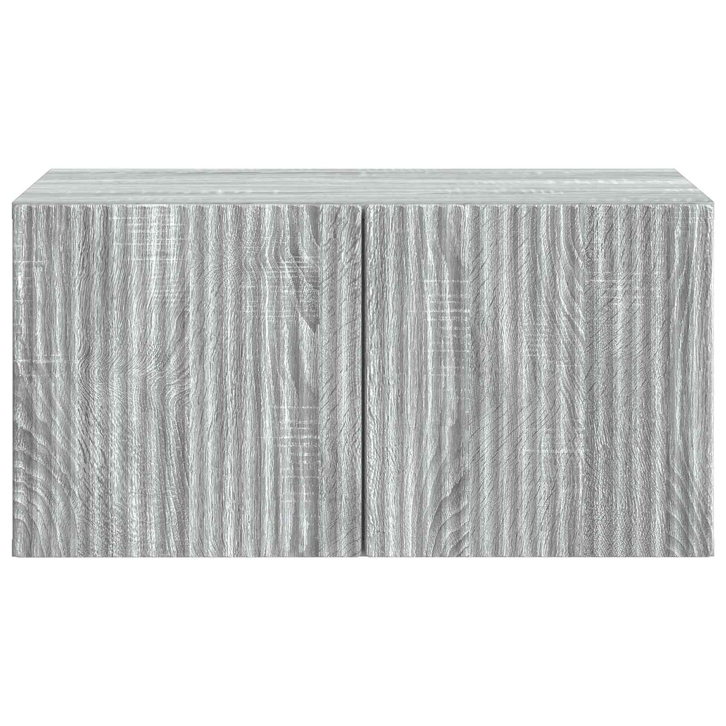 Wandbeugel TV-kast Grijs sonoma 59,5 x 41 x 30 cm Bewerkt hout