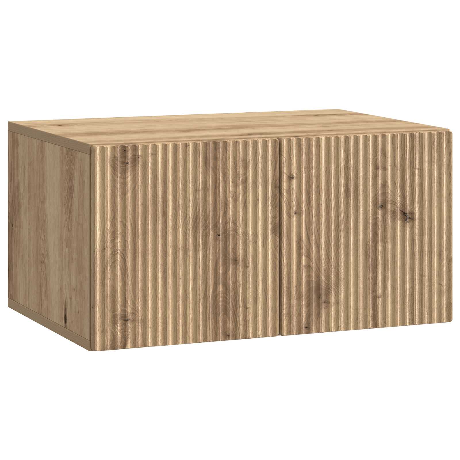 Wandbeugel TV-kast Artisanaal eiken 59,5 x 41 x 30 cm