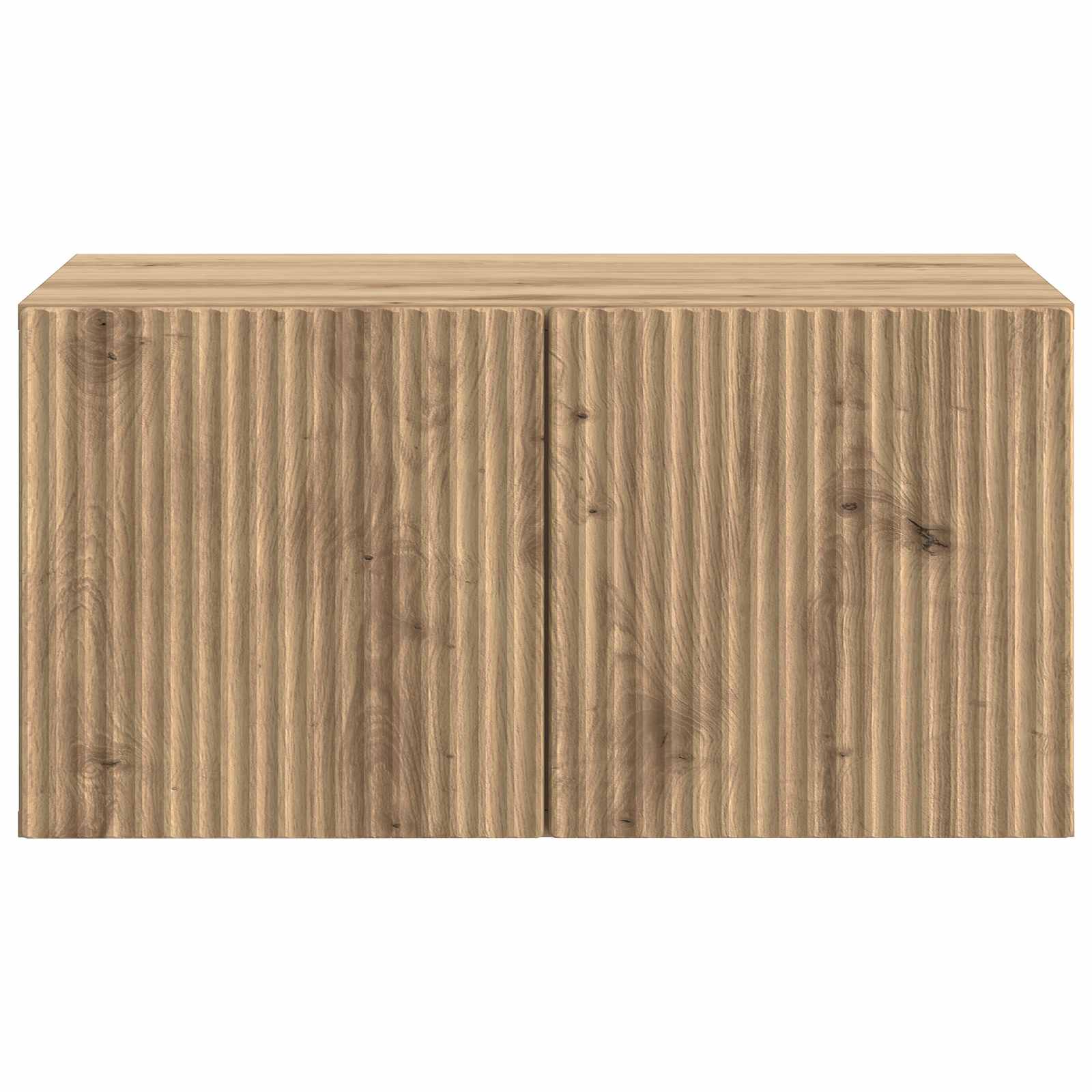 Wandbeugel TV-kast Artisanaal eiken 59,5 x 41 x 30 cm