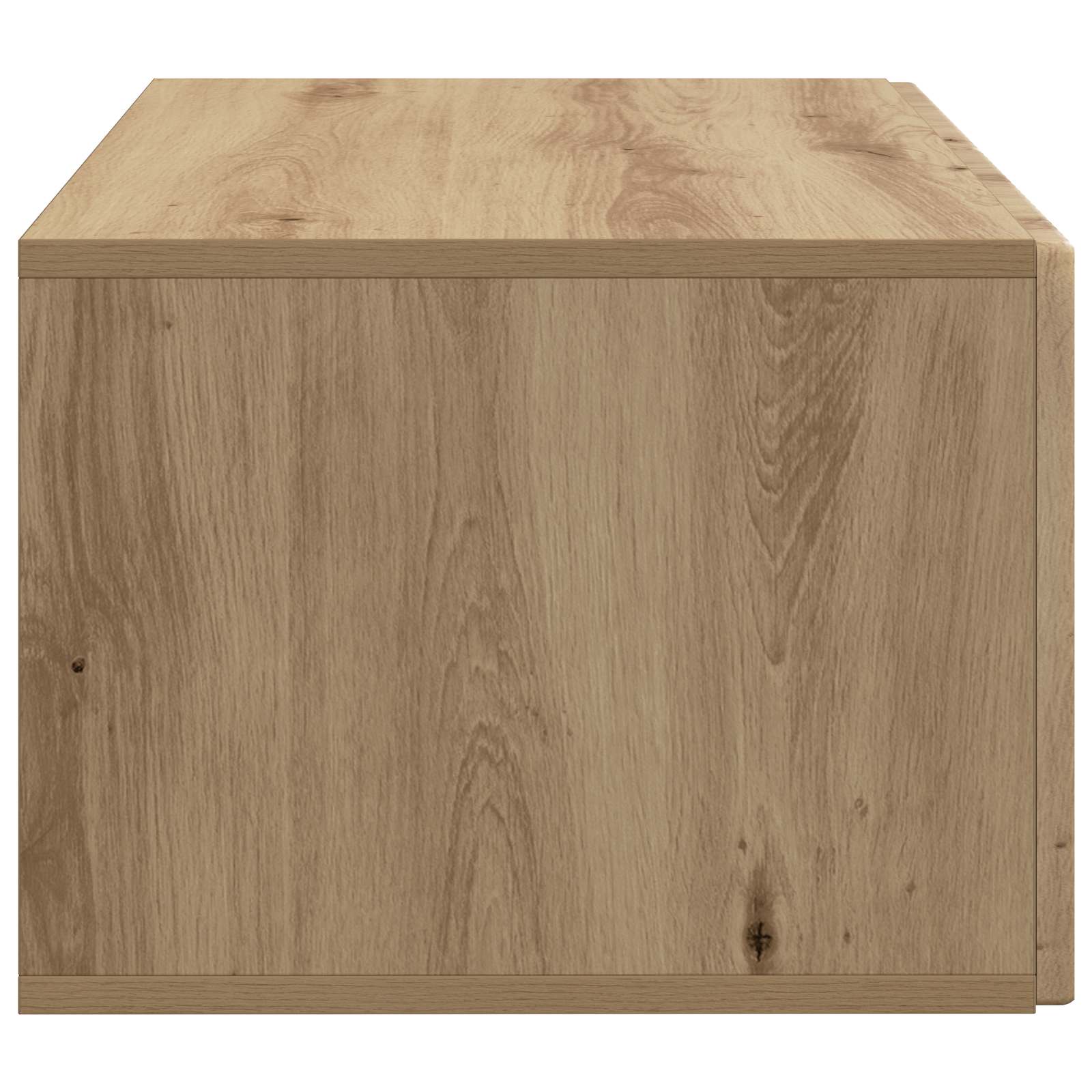 Wandbeugel TV-kast Artisanaal eiken 59,5 x 41 x 30 cm