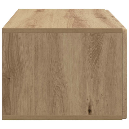 Wandbeugel TV-kast Artisanaal eiken 59,5 x 41 x 30 cm