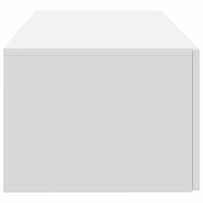Wandbeugel TV-kast Wit 78,5 x 41 x 30 cm Bewerkt hout