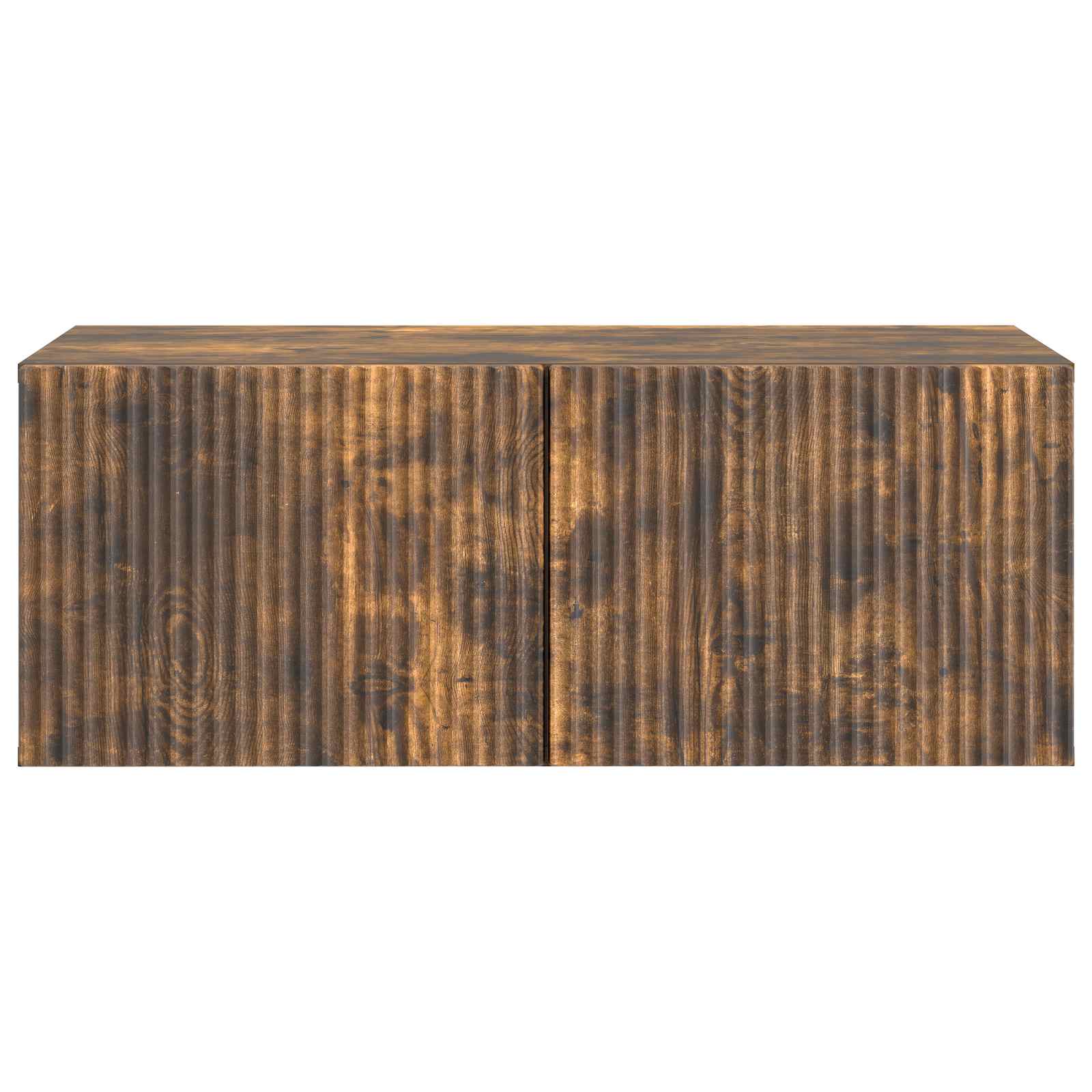 Wandbeugel TV-kast Gerookt eiken 78,5 x 41 x 30 cm Bewerkt hout