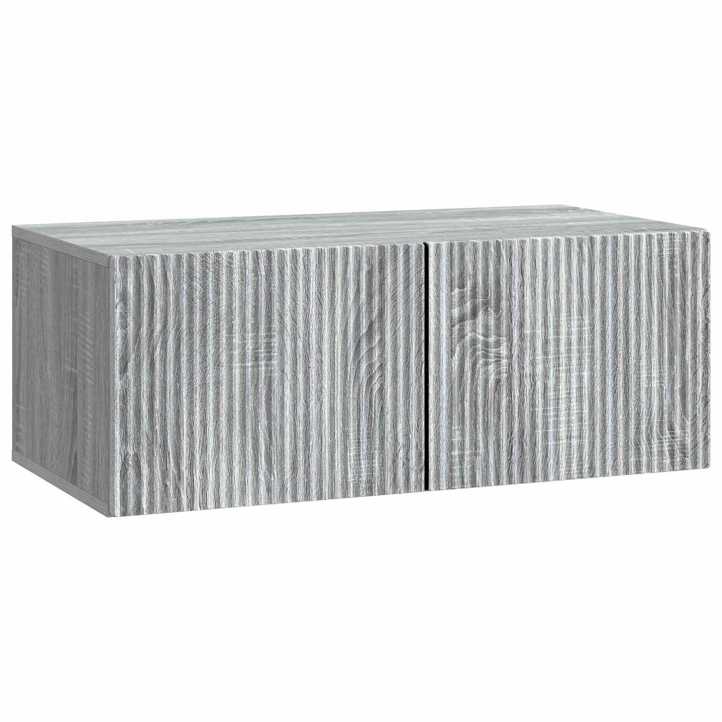 Wandbeugel TV-kast Grijs sonoma 78,5 x 41 x 30 cm Bewerkt hout