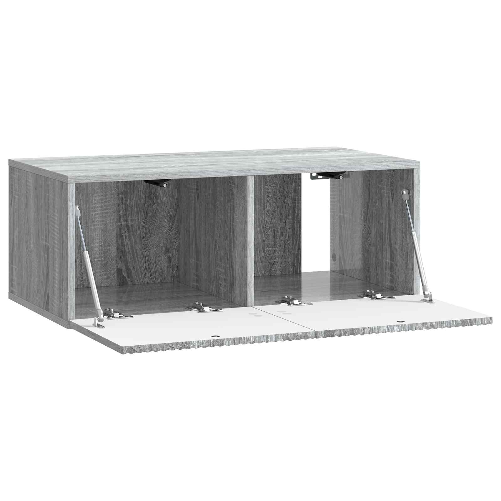 Wandbeugel TV-kast Grijs sonoma 78,5 x 41 x 30 cm Bewerkt hout