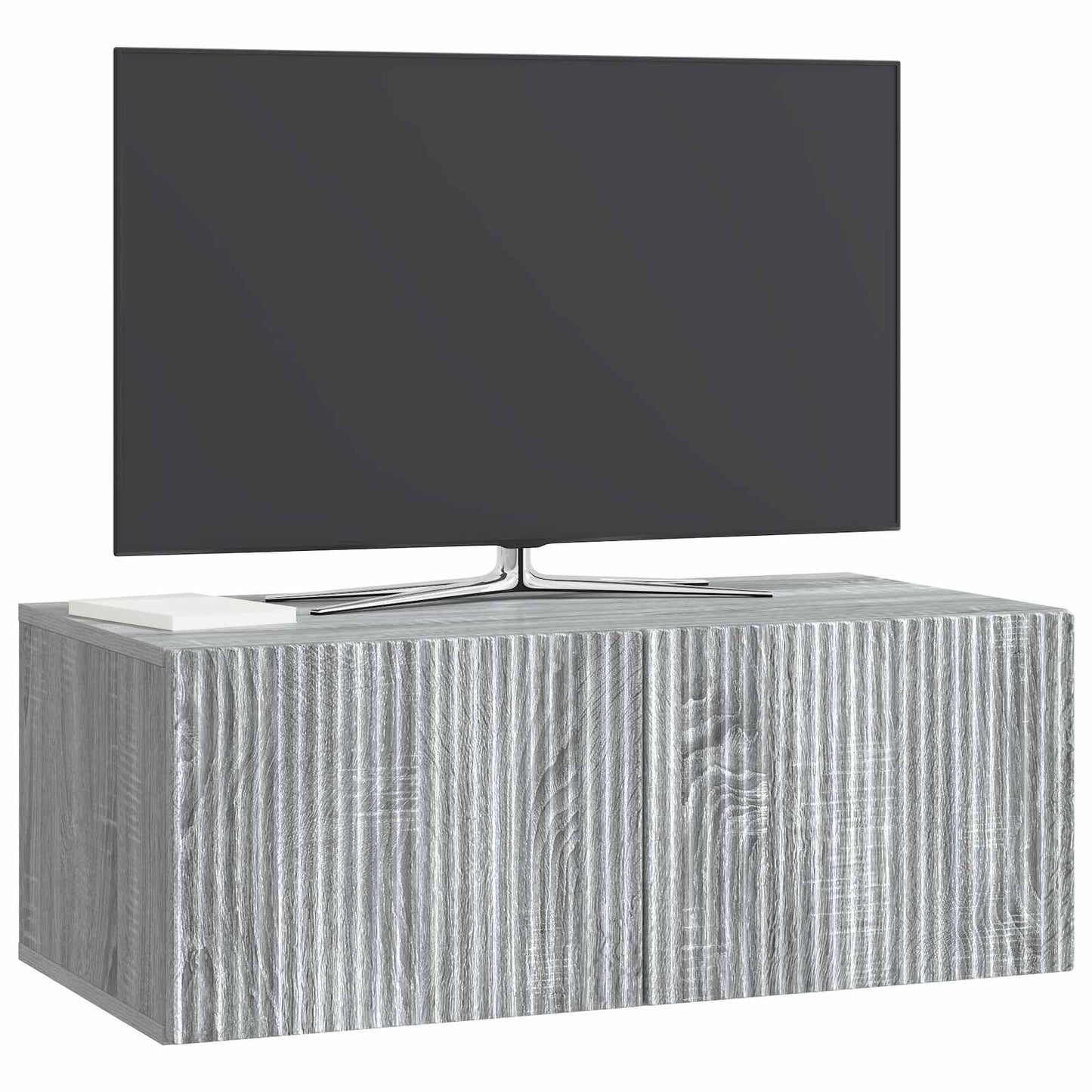 Wandbeugel TV-kast Grijs sonoma 78,5 x 41 x 30 cm Bewerkt hout