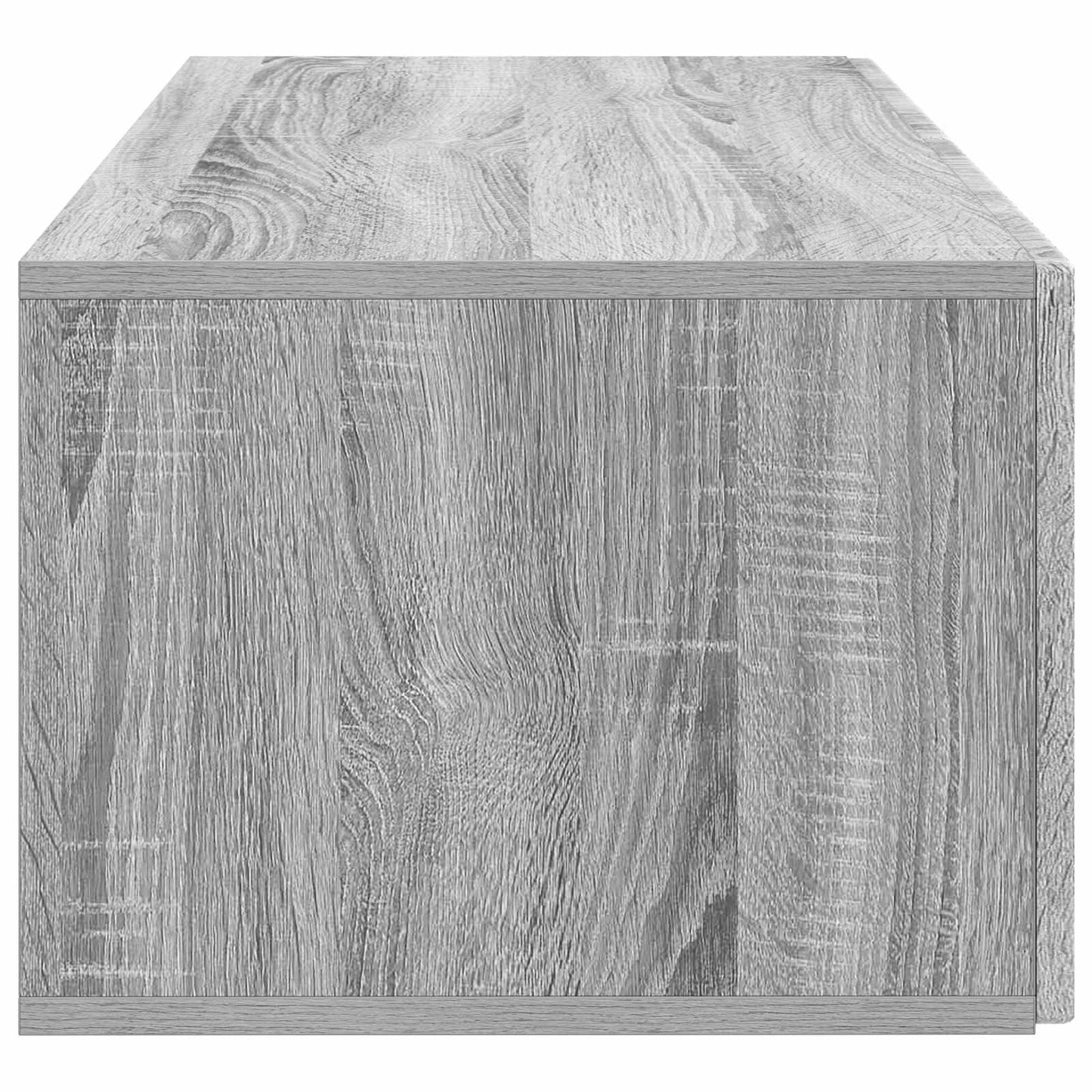 Wandbeugel TV-kast Grijs sonoma 78,5 x 41 x 30 cm Bewerkt hout