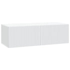 TV-kast 98x41x30 cm wit bewerkt hout