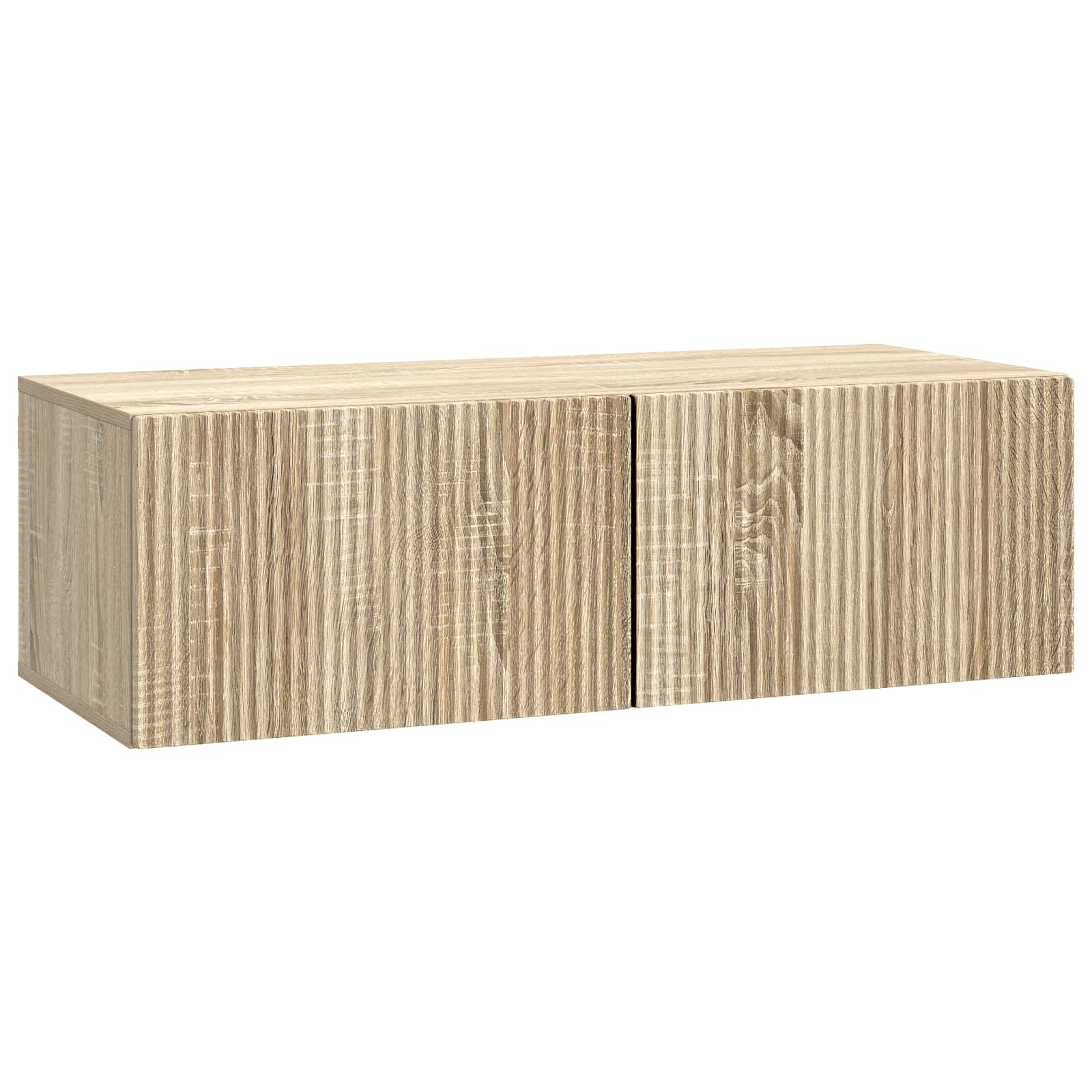Wandbeugel TV-kast Sonoma Eiken 98 x 41 x 30 cm Bewerkt hout