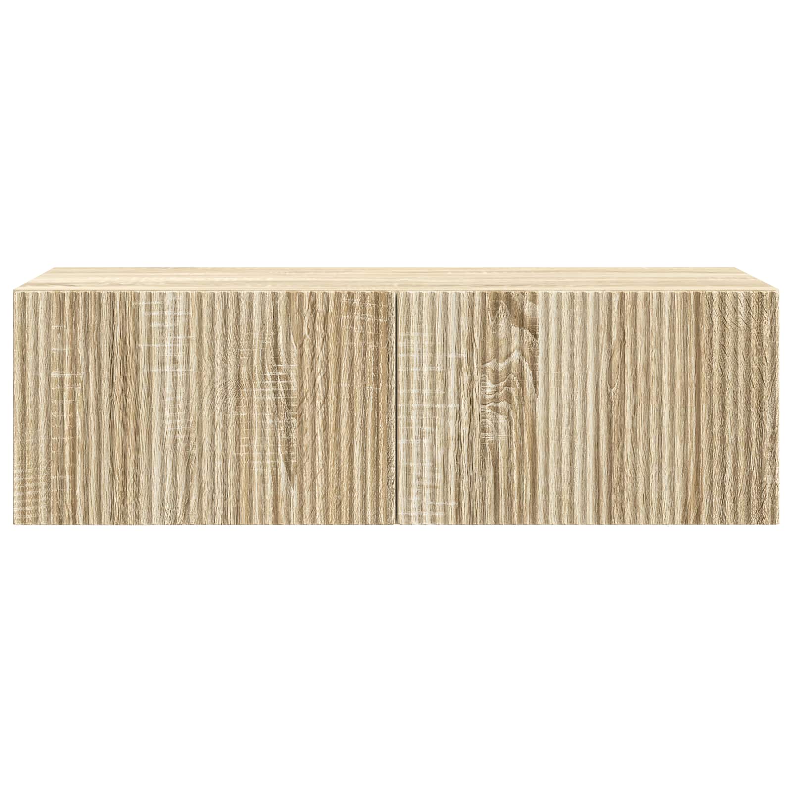 Wandbeugel TV-kast Sonoma Eiken 98 x 41 x 30 cm Bewerkt hout