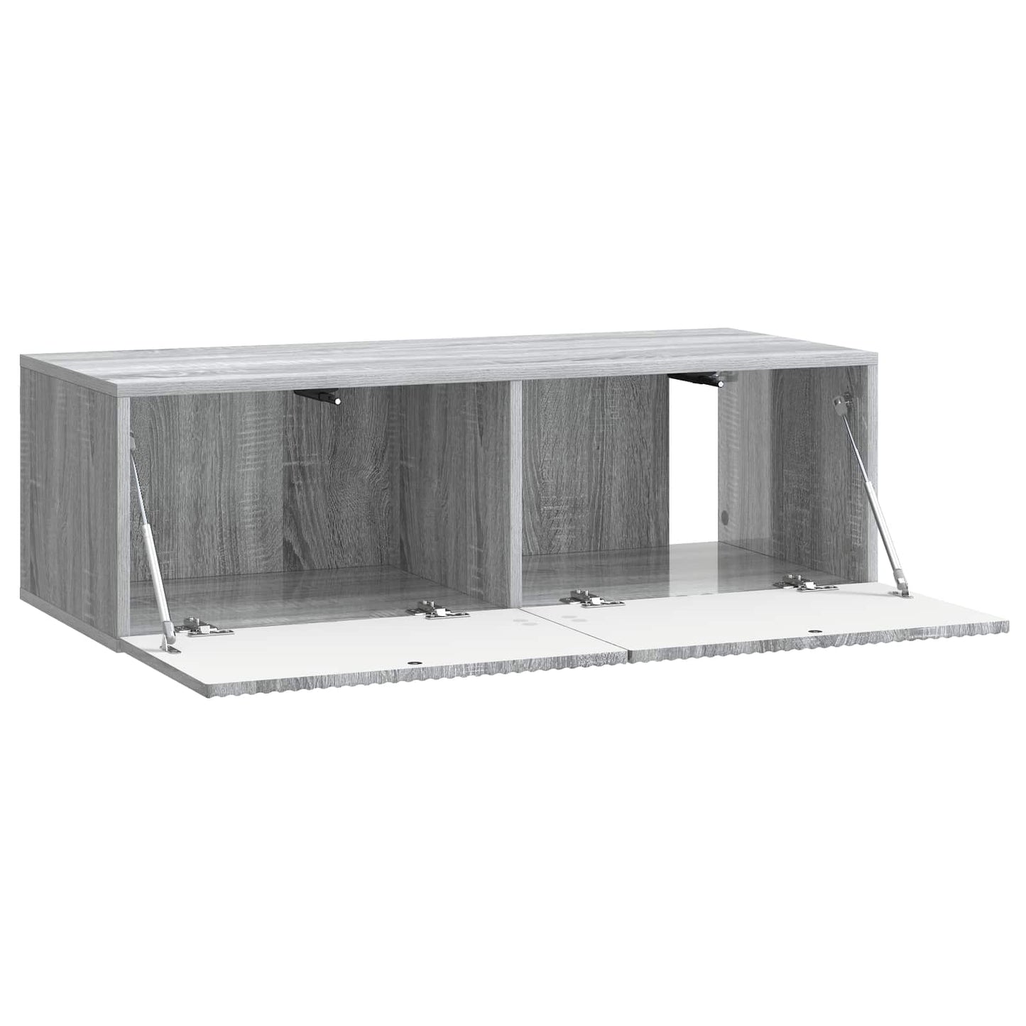 Wandbeugel TV-kast Grijs sonoma 98 x 41 x 30 cm Bewerkt hout
