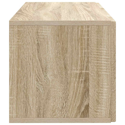 Wandbeugel TV-kast Sonoma Eiken 59,5 x 31 x 30 cm Bewerkt hout