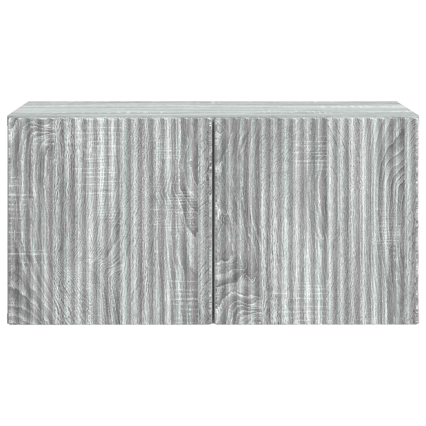 Wandbeugel TV-kast Grijs sonoma 59,5 x 31 x 30 cm Bewerkt hout
