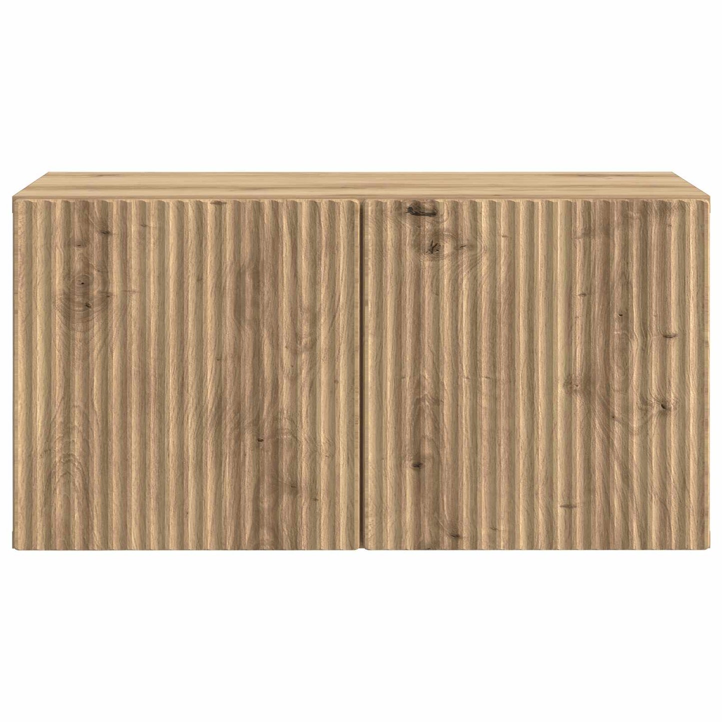 Wandbeugel TV-kast Artisanaal eiken 59,5 x 31 x 30 cm