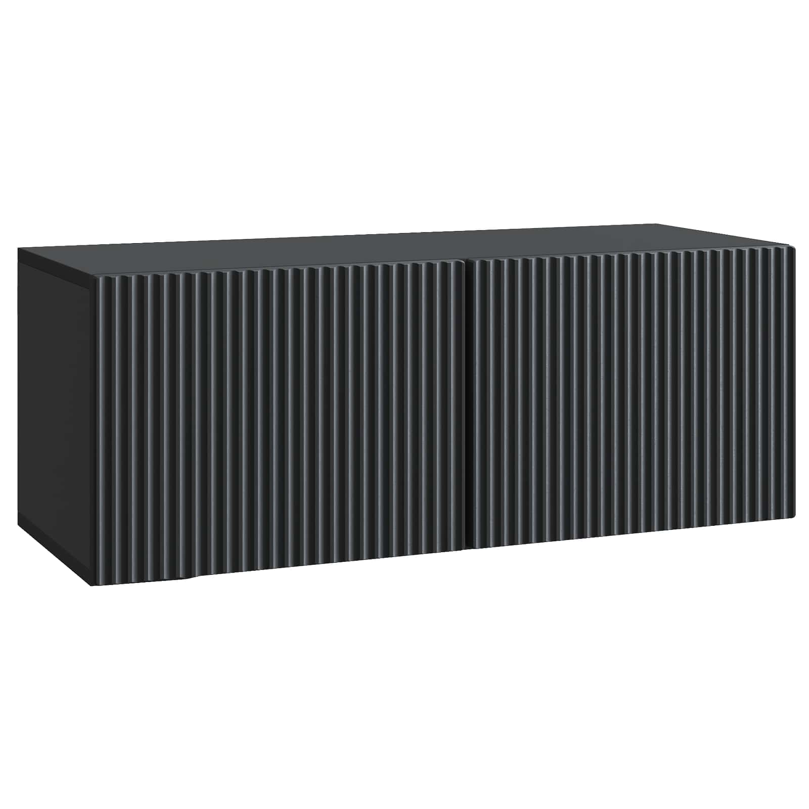 Wandbeugel TV-kast Zwart 78,5 x 31 x 30 cm Bewerkt hout