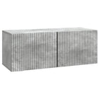 Wandkast TV 78,5x31x30 cm betongrijs bewerkt hout