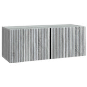 TV-kast 78,5x31x30 cm grijs sonoma bewerkt hout
