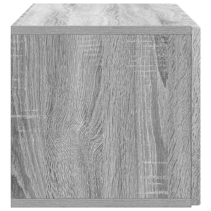 Wandbeugel TV-kast Grijs sonoma 78,5 x 31 x 30 cm Bewerkt hout