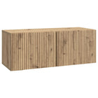 Wall bracket TV cabinet Artisanal oak 78.5 x 31 x 30 cm