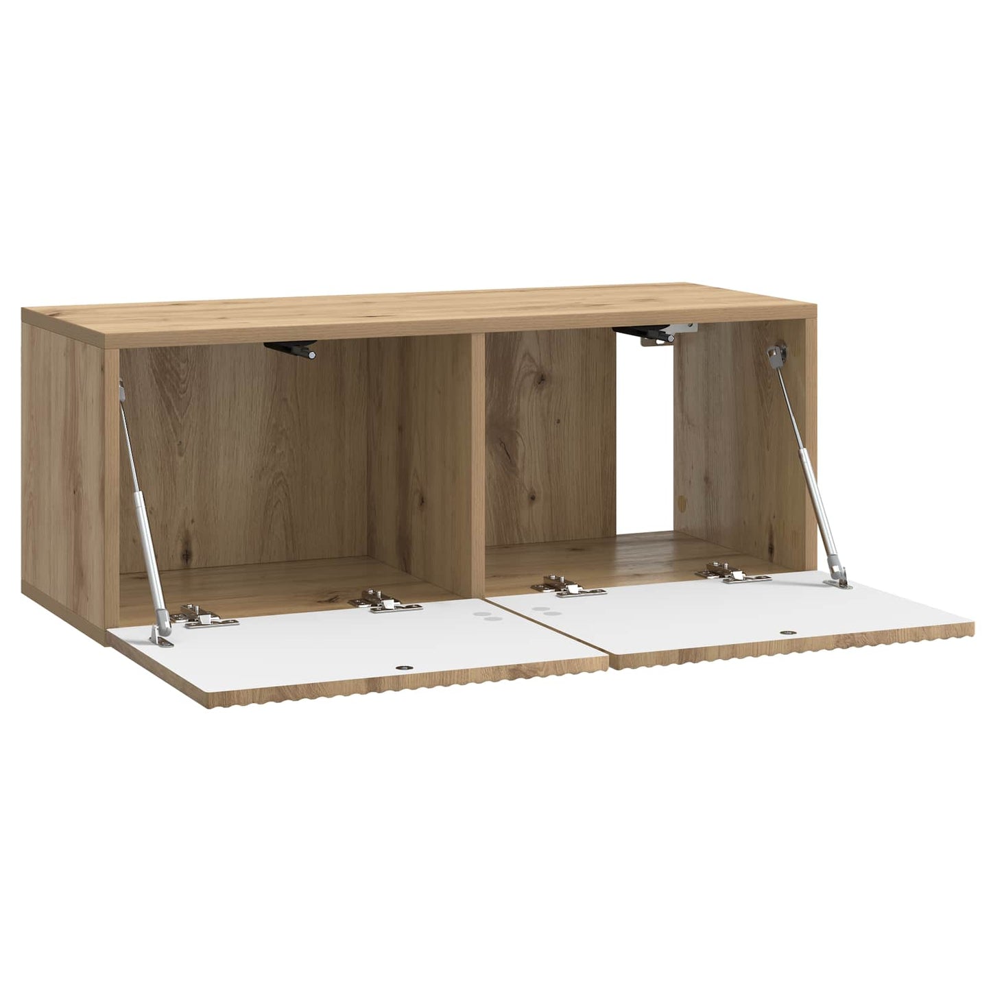 Wandbeugel TV-kast Artisanaal eiken 78,5 x 31 x 30 cm